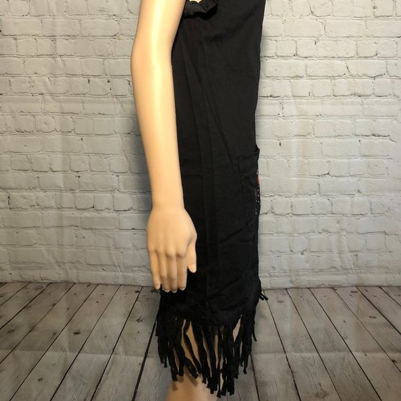 SHIPSHE Vintage fringe edge cute lady bug dress with hearts - Picture 4 of 7